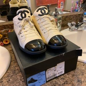 Chanel tennis shoes